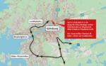 Karta över Göteborg