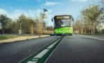 Buss som kör på elväg