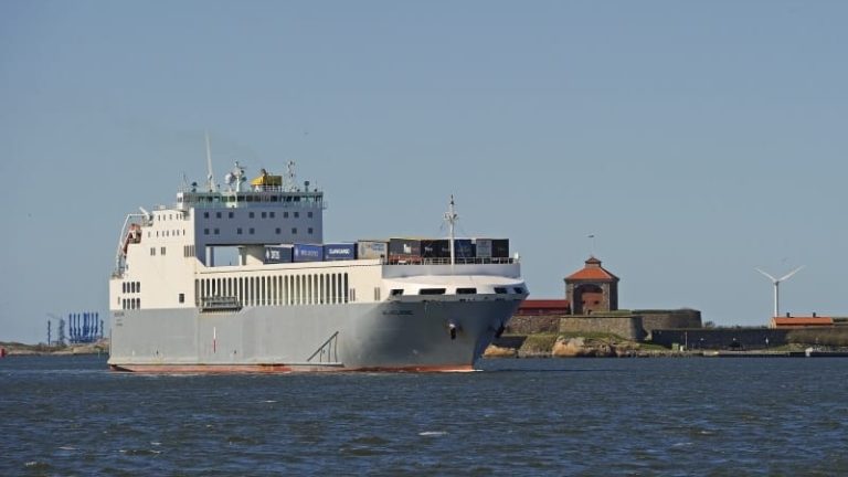 Wilhelmine – ett av fartygen i CLdN:s roroflotta. Wilhelmine – ett av fartygen i CLdN:s roroflotta.
