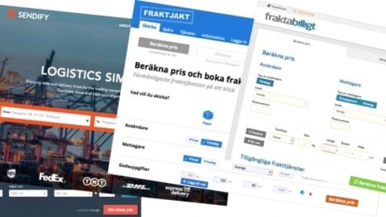 Fraktjämförelse- och förmedlingstjänsterna på nätet kan ge omedelbar tillgång till ett rikt utbud av konkurrenskraftiga transporttjänster för just ditt transportbehov i stunden. Men du kan göra klokt i att jämföra flera sajter.