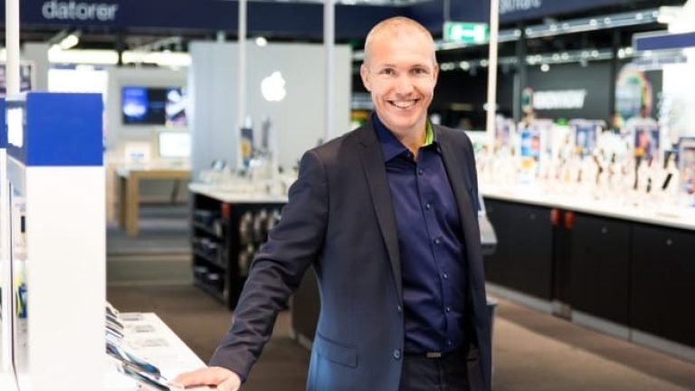 Niclas Eriksson, vd, Elgiganten.