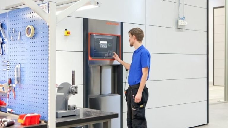 Konecranes satsar på automatiska komponentlager. Konecranes satsar på automatiska komponentlager.