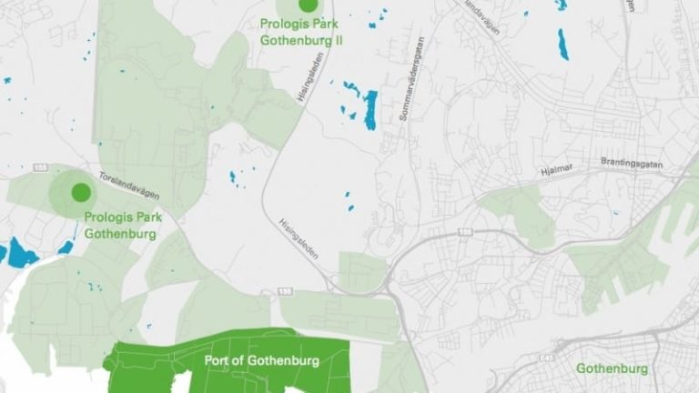 Volvo Cars emballage får hanteras norr om fabriken.