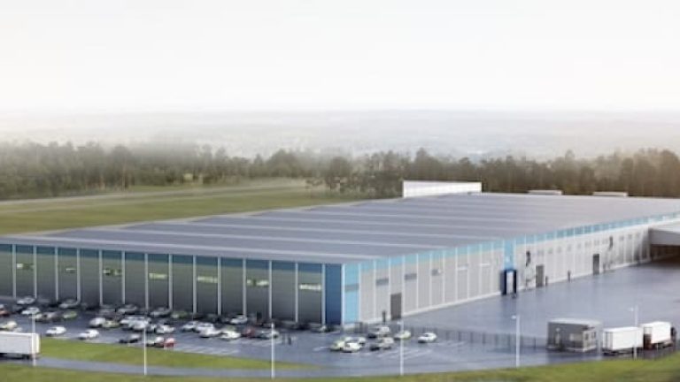 Volvo Cars nya logistikbyggnad blir 26 530 kvm. Bockasjö bygger. Volvo Cars nya logistikbyggnad blir 26 530 kvm. Bockasjö bygger.