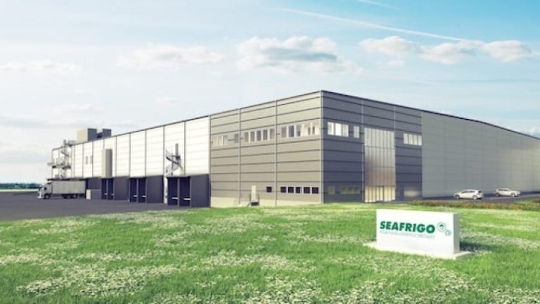 Så här kommer dennya logistikanläggningen ska se ut när den står klar i början av 2018.