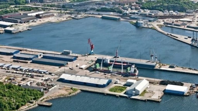 Får prick på CMA CGM:s världskarta. Får prick på CMA CGM:s världskarta.