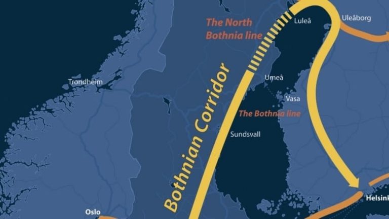 Norrbotniabanans uppbackare framhåller sträckan Umeå–Luleå som en saknad länk. Nu får de regeringen på sin sida.