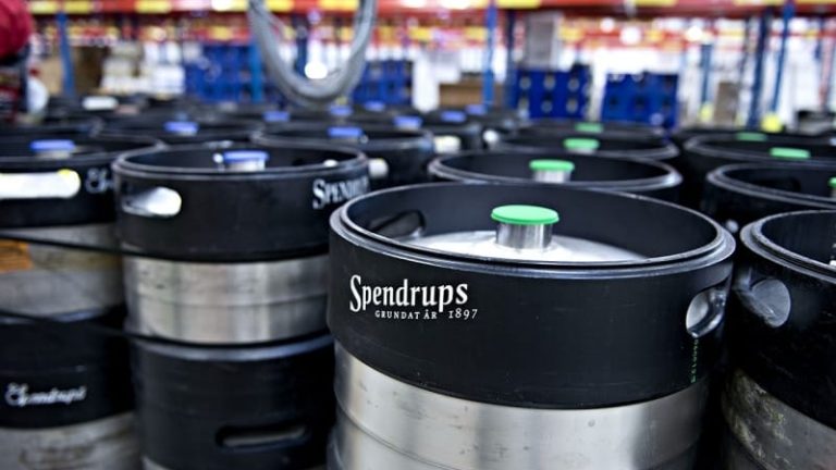 Spendrups bryggeri i Grängesberg är startpunkt för huvuddelen av företagets varor.