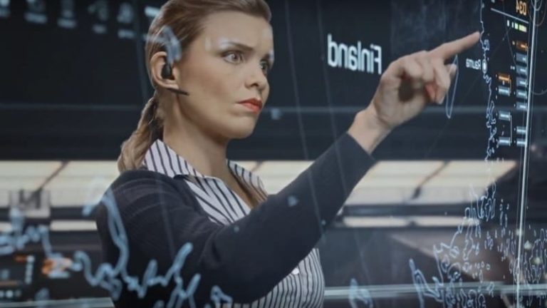 Visionen hos Rolls Royce: finsk kapten på land.