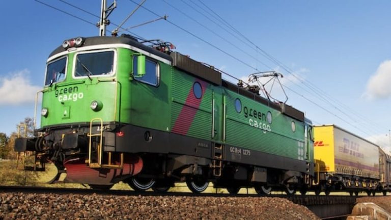 Green Cargos Rd-lok hörde till de första som utrustades med det europeiska ombordsystemet för ERTMS.