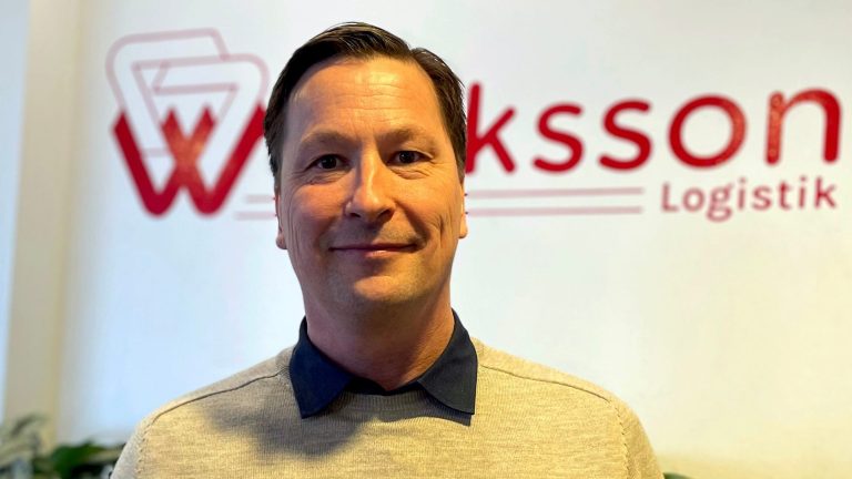 Benny Nordebrink, ny produktionschef hos Widriksson Logistik.