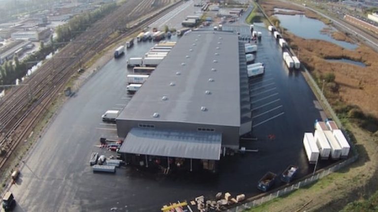 Malmö Kombiterminal har kompletterats med en ny crossdockanläggning på 7500 kvm.