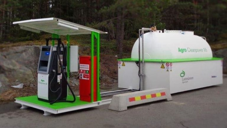 Den nya tanken vid Arla i Kallhäll rymmer inte mjölk.