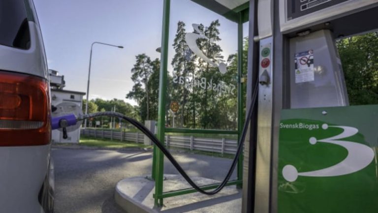 Tankstation för biogas Tankstation för biogas