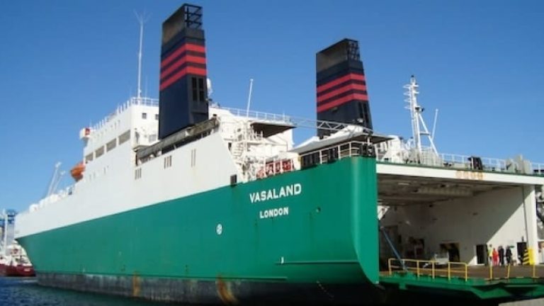 Vasaland har slutat gå med trailrar mellan Helsingborg och Travemünde.