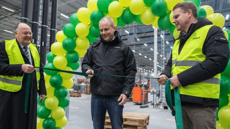 Invigning av Dagabs nya lager i Landskrona.