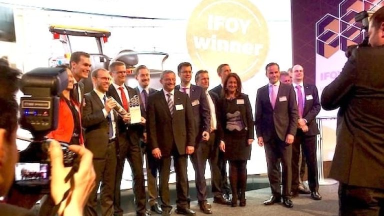 Teamet från Still tog hem två utmärkelser för Årets truck under ceremonin som ägde rum i München Teamet från Still tog hem två utmärkelser för Årets truck under ceremonin som ägde rum i München