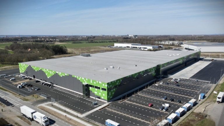 Greenfoods nya anläggning har byggts av Skanska.