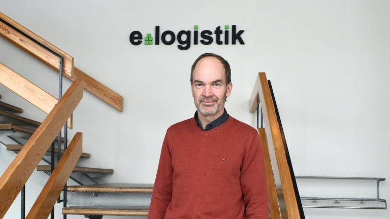 Jonas Hamrén Berggren, vd för E-logistik. Jonas Hamrén Berggren, vd för E-logistik.