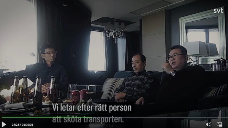 Foto: Ur SVT-sända dokumentären "Mullvaden".