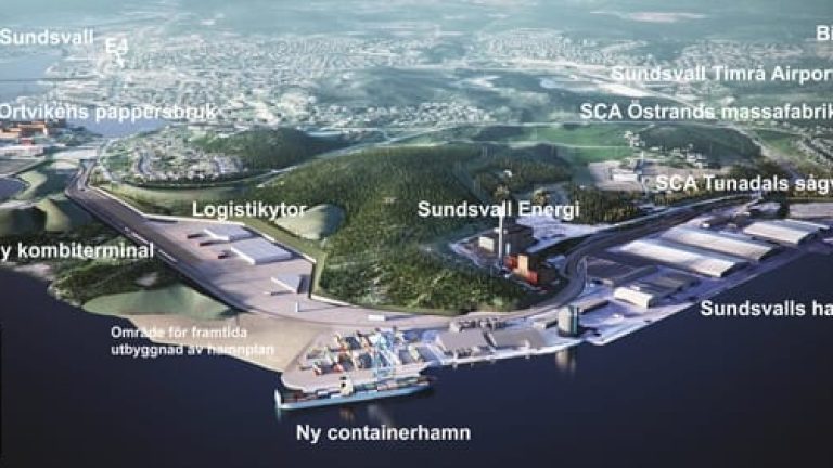 (Bild: Sundsvalls Logistikpark) (Bild: Sundsvalls Logistikpark)