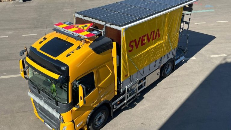 Fordon med solceller på taket