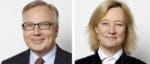 Lämnar Postnordstyrelsen: Fritz Schur och Ingrid Bonde.