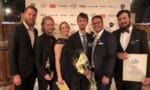 Stena Lines digitaliseringsgrupp: Sebastian Nabrink, Ludvig Gee, Jessica Andersson, Erik Osmund, Amer Mohammed och Hampus Hallman.