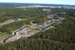 Tunga elektriska lastbilar kommer att provas på Arlandastads testbana. En sträcka på 200 meter utrustas med en strömskena.