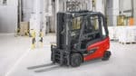 Eldriven motviktstruck från Linde Material Handling