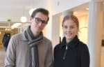 Oskar Börjesson och Jennifer Theliander, logistikstudenter på Handels i Göteborg.